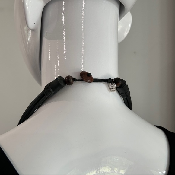 Witchy Goth Tribal Salvage Assemblage Necklace - Picture 4 of 11